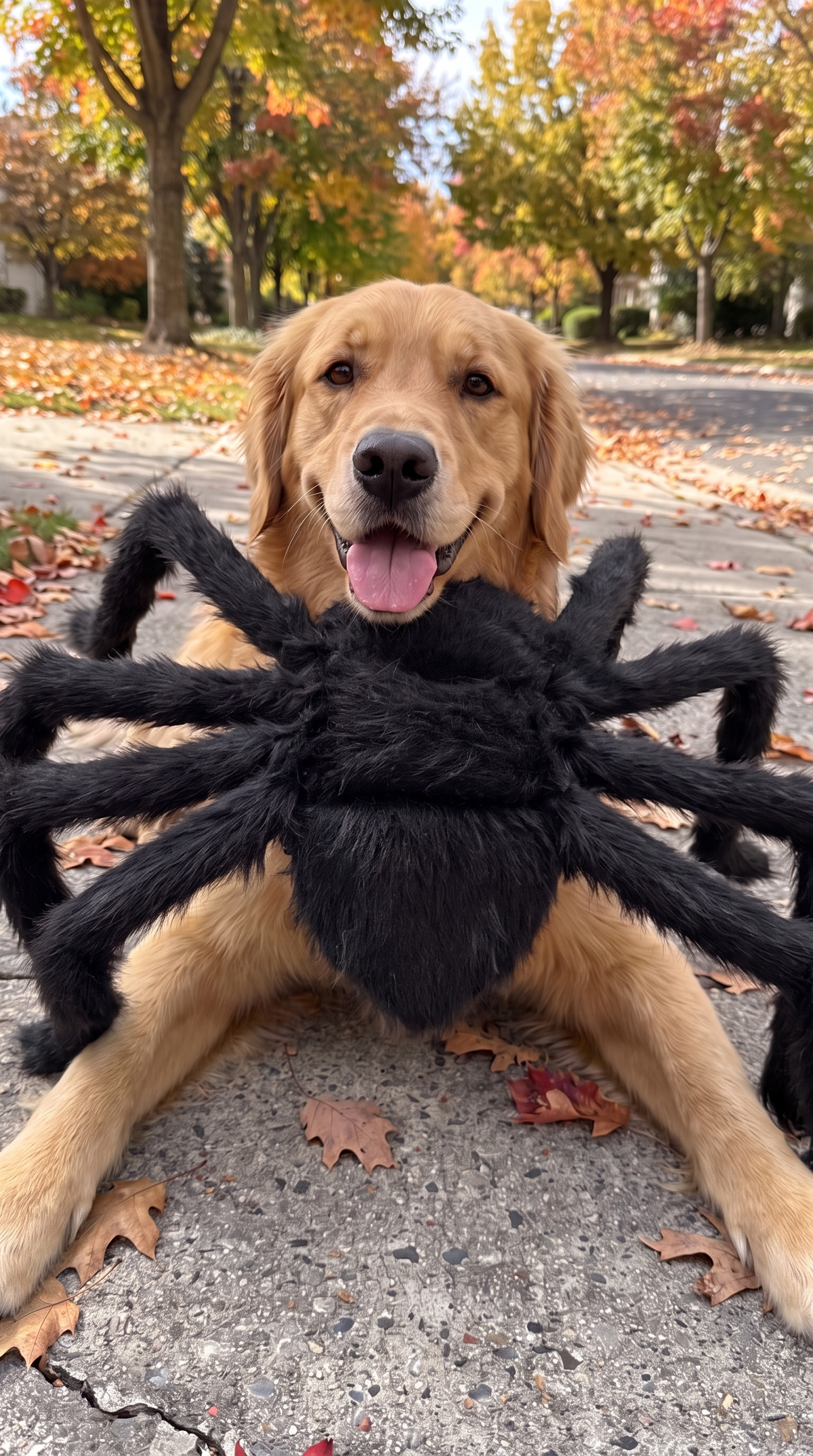 Close-up of the SpiderPup material